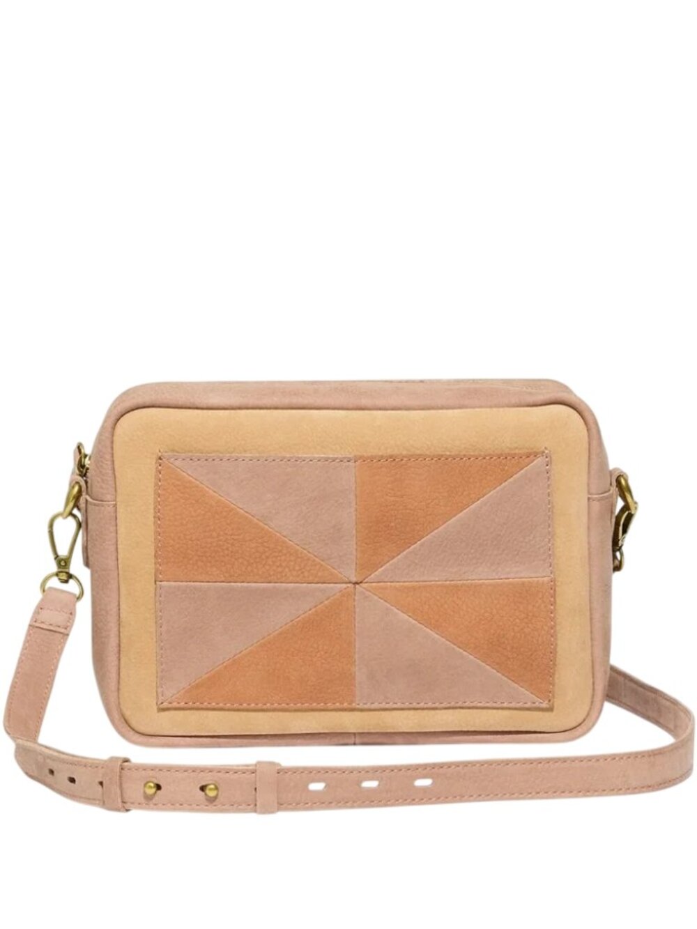 Madewell Large Transport Camera Bag: Patchwork Nubuck Edition
